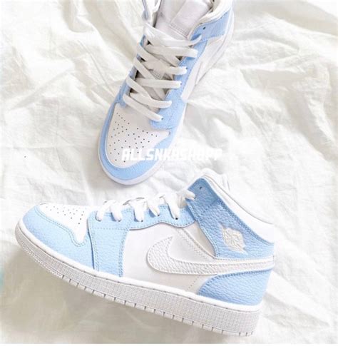 nike air jordan 1 hellblau damen